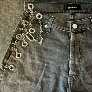 EB DENIM Vintage Chain Boyfriend Jeans